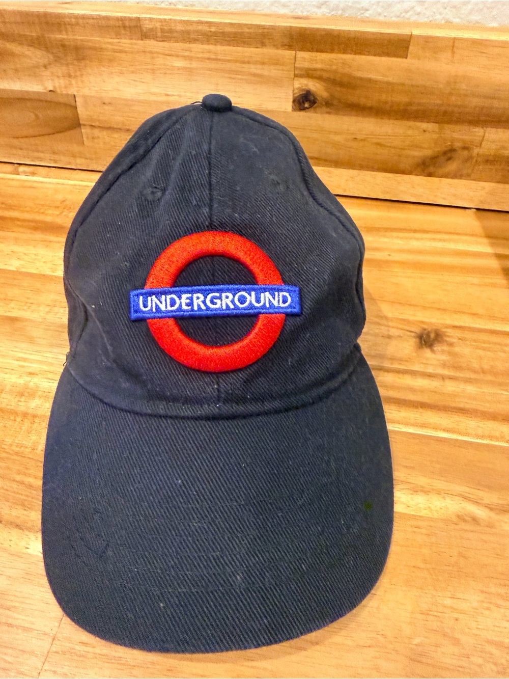 London Underground Black Baseball Cap